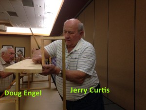 Jerry and Doug Building Risers